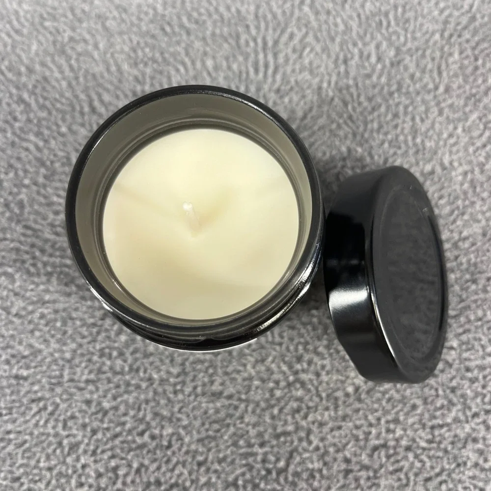 Vila Hermanos Palo Santo Candle 5.29 oz Black Soy Wax Artisan Hand Poured